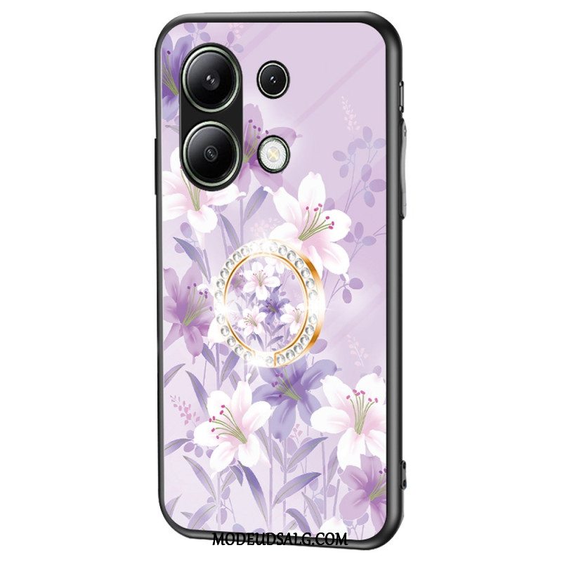 Cover Xiaomi Redmi Note 13 4g Blomster Ring-holder