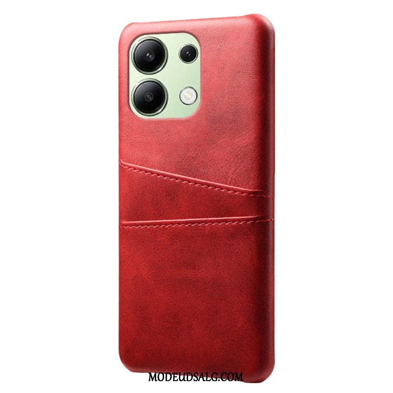 Cover Xiaomi Redmi Note 13 4g Læder Effekt Kortholder