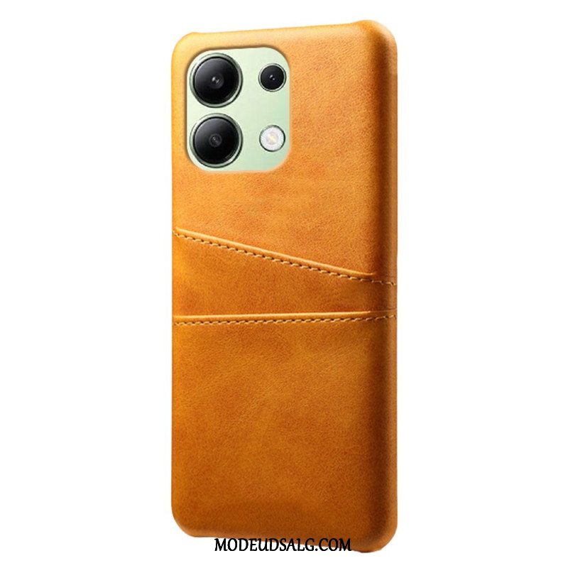 Cover Xiaomi Redmi Note 13 4g Læder Effekt Kortholder