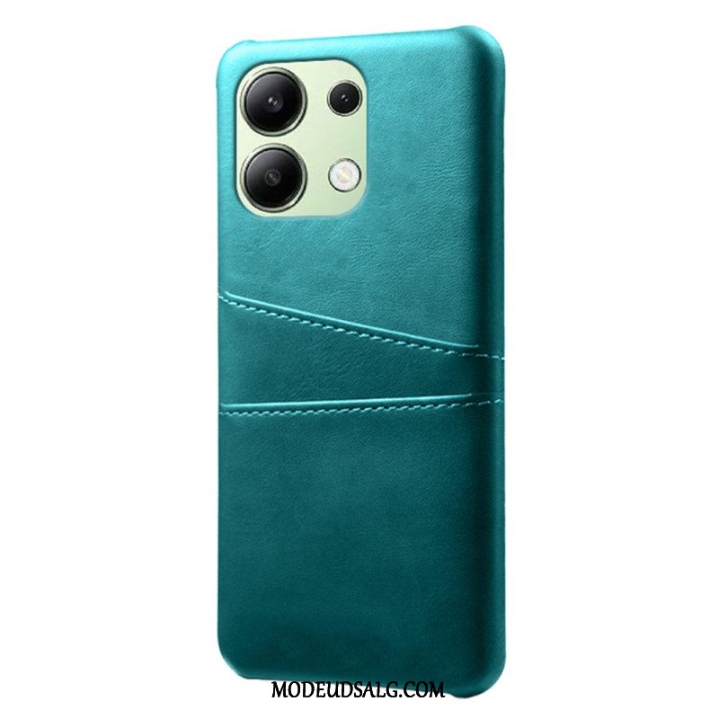 Cover Xiaomi Redmi Note 13 4g Læder Effekt Kortholder