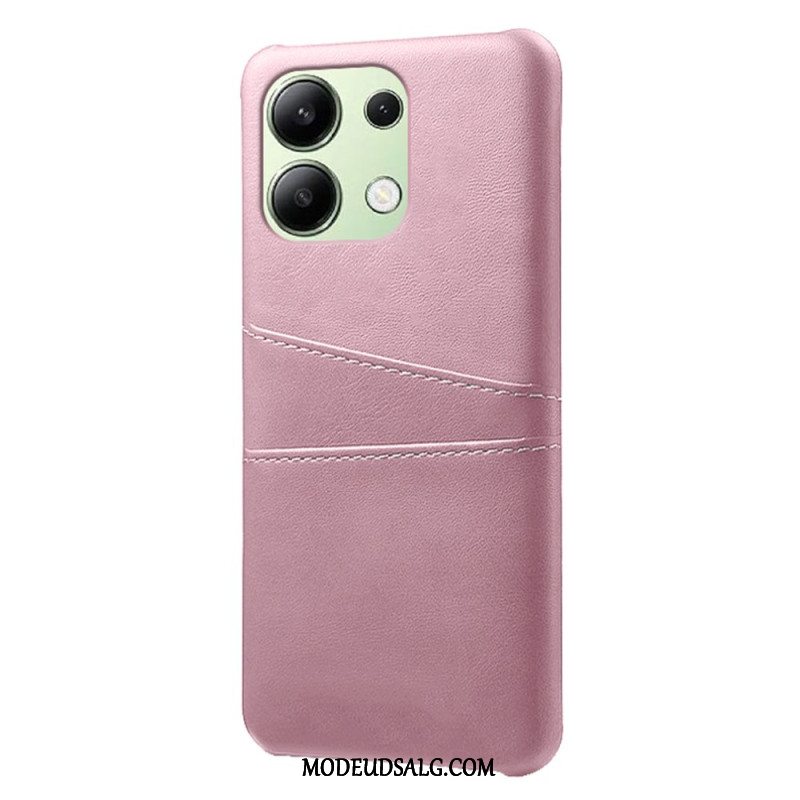 Cover Xiaomi Redmi Note 13 4g Læder Effekt Kortholder