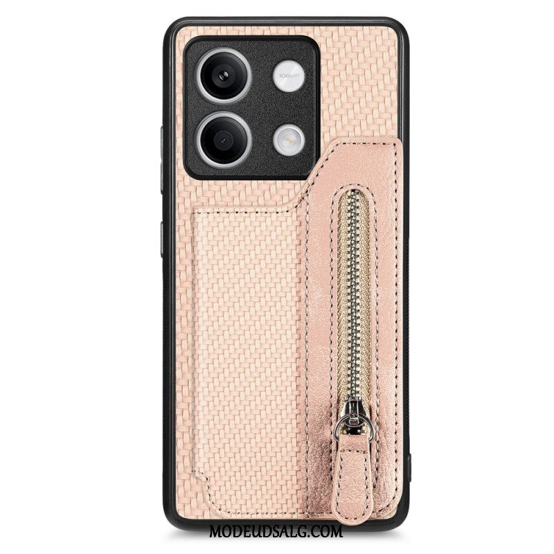 Cover Xiaomi Redmi Note 13 5g Møntpung Med Lynlås