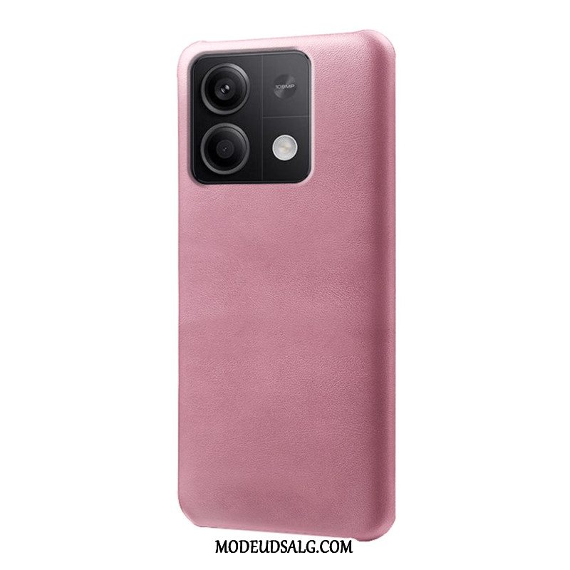 Cover Xiaomi Redmi Note 13 5g Telefon Etui Lædereffekt