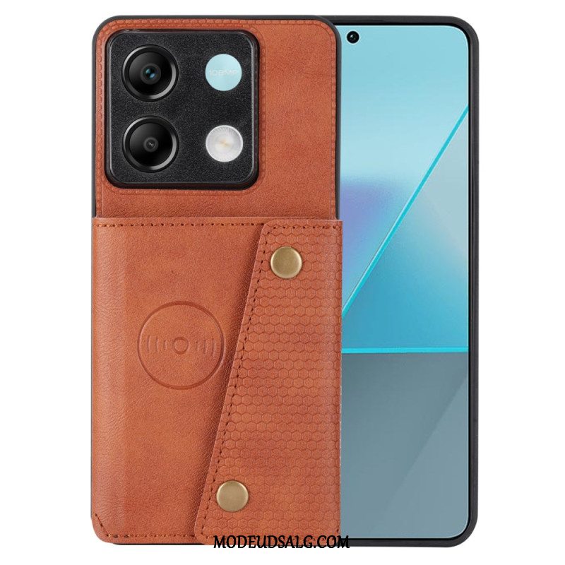 Cover Xiaomi Redmi Note 13 Pro 5g Med Kortholderstøtte