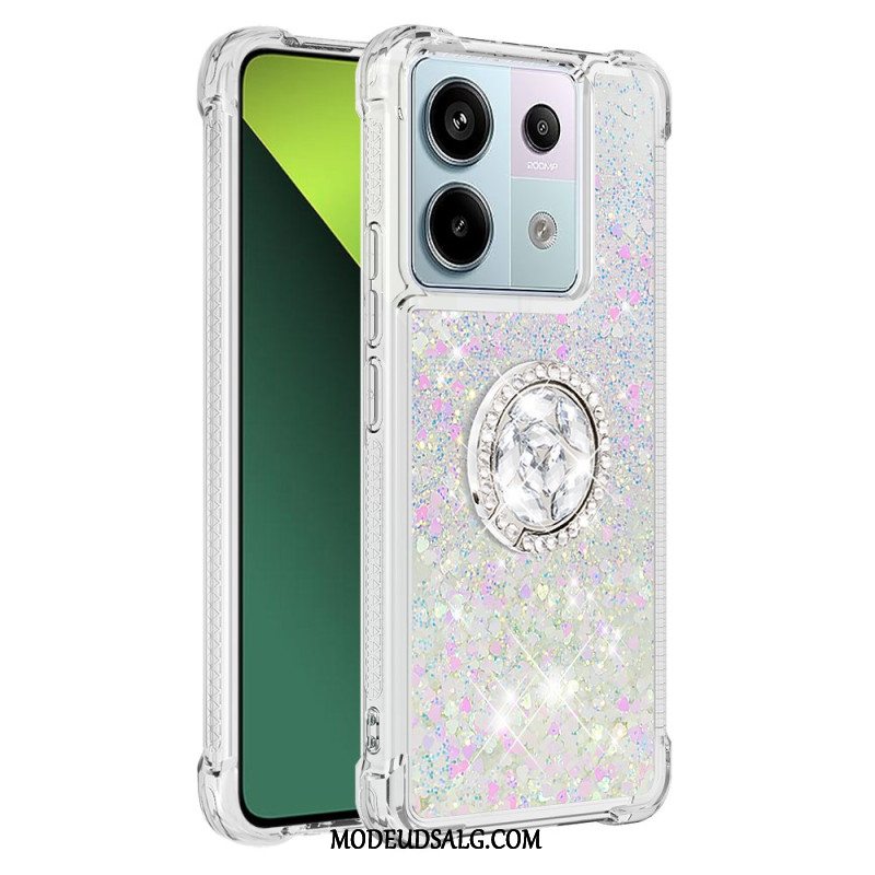 Cover Xiaomi Redmi Note 13 Pro 5g Telefon Etui Glitter Ring-holder