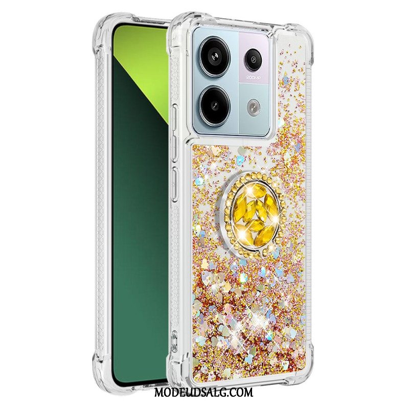 Cover Xiaomi Redmi Note 13 Pro 5g Telefon Etui Glitter Ring-holder