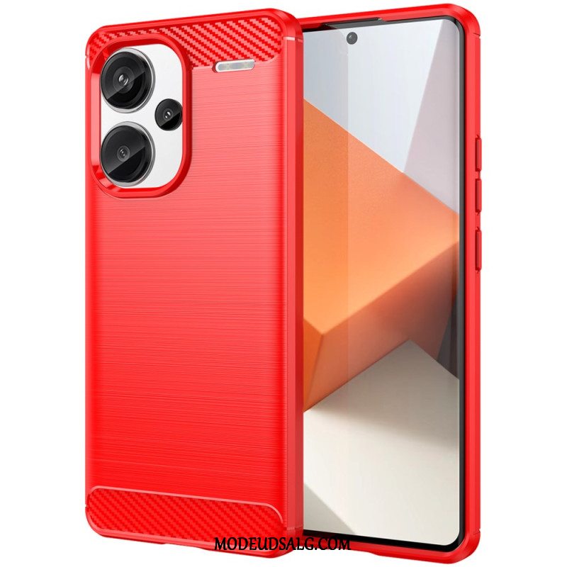 Cover Xiaomi Redmi Note 13 Pro Plus 5g Børstet Kulfiber