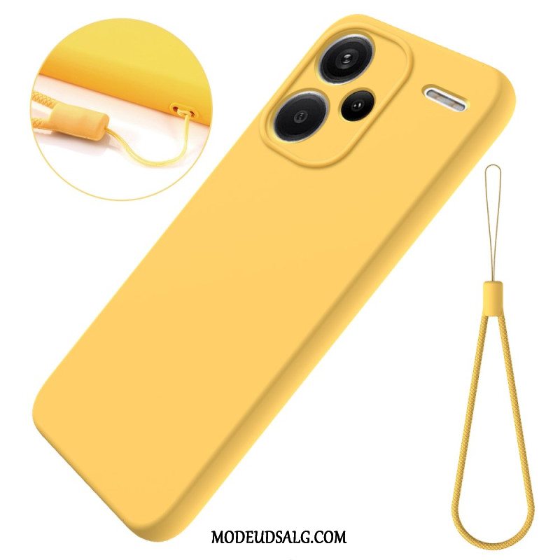 Cover Xiaomi Redmi Note 13 Pro Plus 5g Flydende Silikone Strop