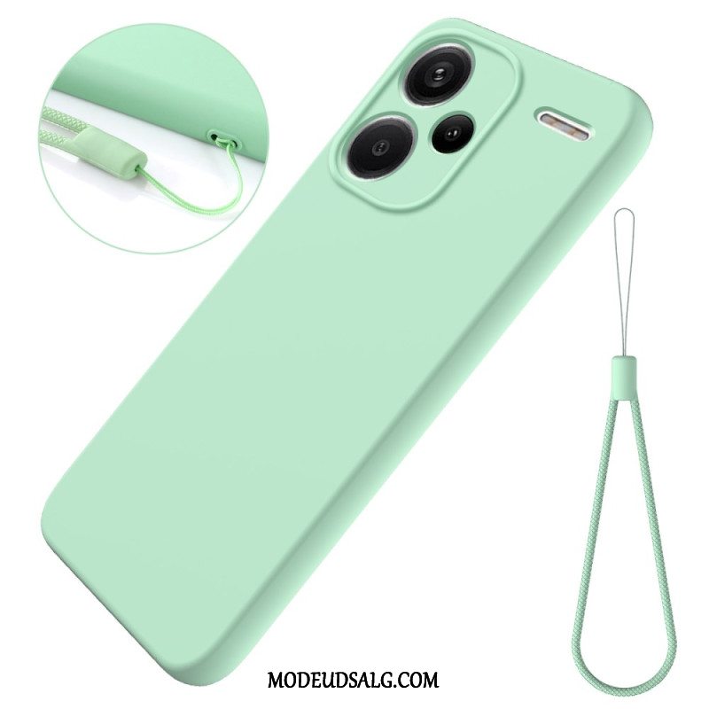 Cover Xiaomi Redmi Note 13 Pro Plus 5g Flydende Silikone Strop