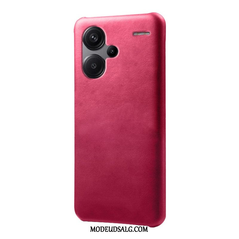 Cover Xiaomi Redmi Note 13 Pro Plus 5g Lædereffekt