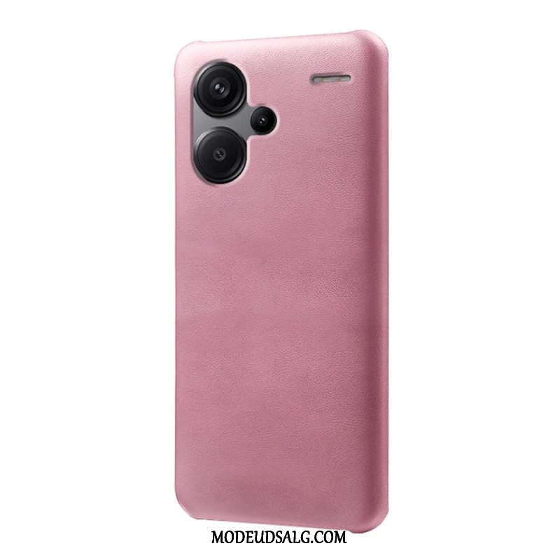 Cover Xiaomi Redmi Note 13 Pro Plus 5g Lædereffekt