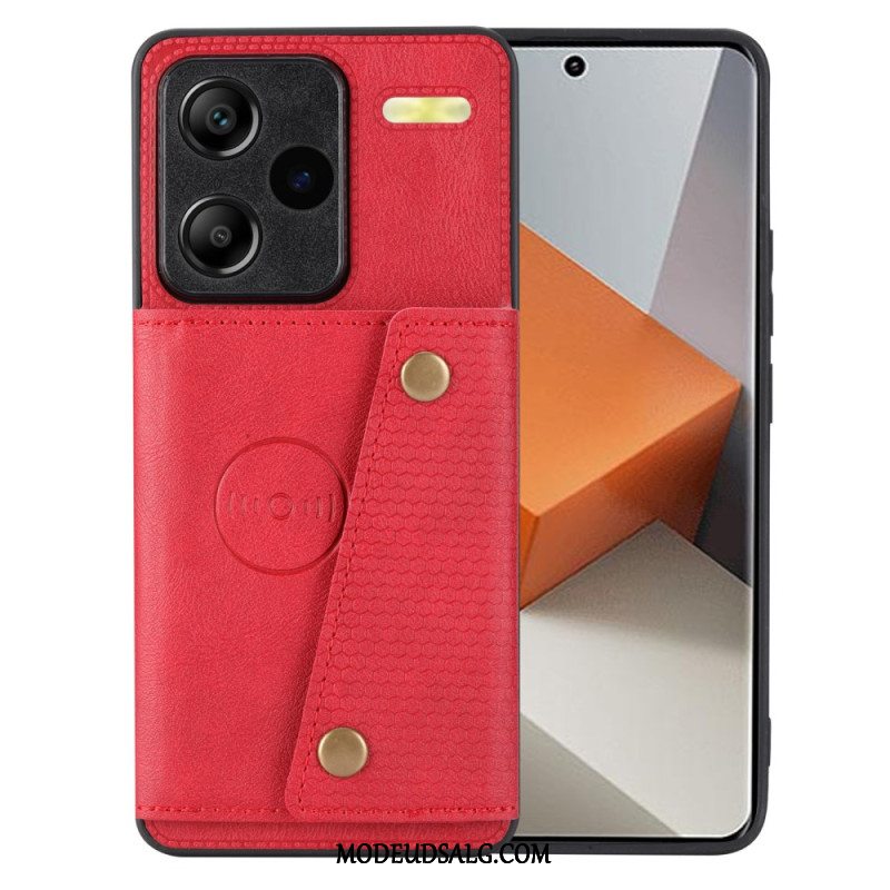 Cover Xiaomi Redmi Note 13 Pro Plus 5g Med Støtte Og Kortholder