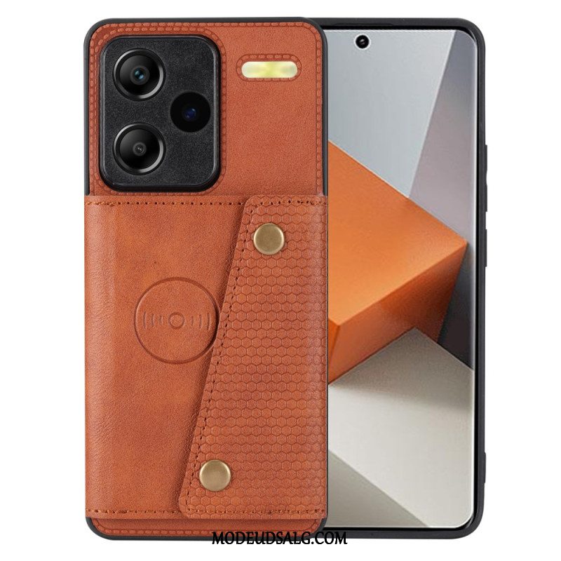 Cover Xiaomi Redmi Note 13 Pro Plus 5g Med Støtte Og Kortholder