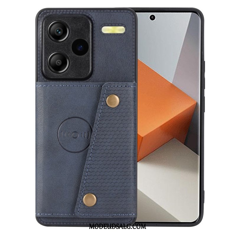 Cover Xiaomi Redmi Note 13 Pro Plus 5g Med Støtte Og Kortholder