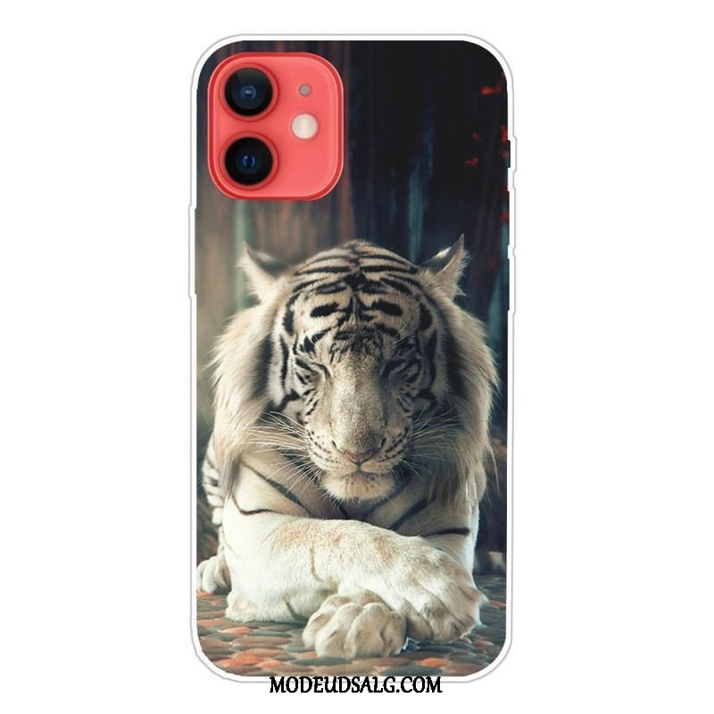 Cover iPhone 13 Mini Fleksibel Tiger