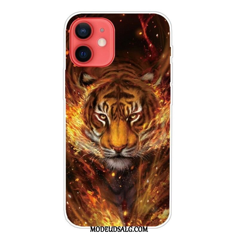 Cover iPhone 13 Mini Fleksibel Tiger