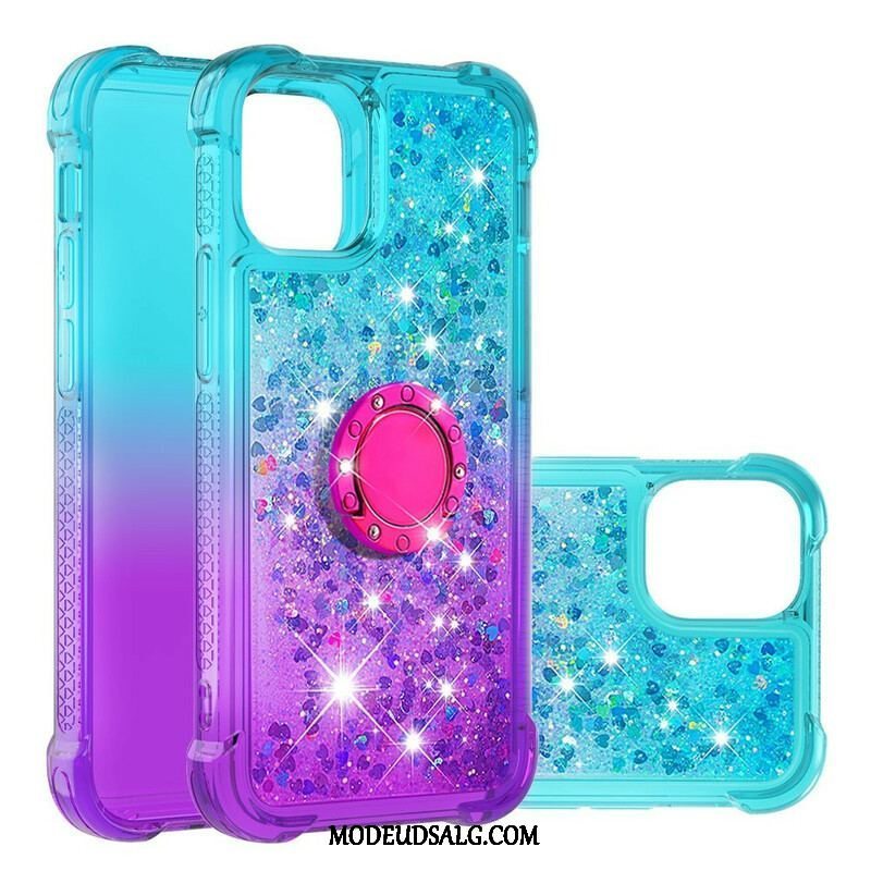 Cover iPhone 13 Mini Glitter Ring-bracket