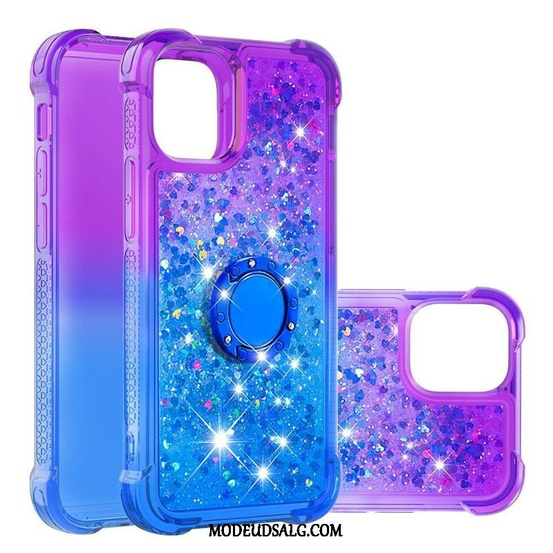 Cover iPhone 13 Mini Glitter Ring-bracket