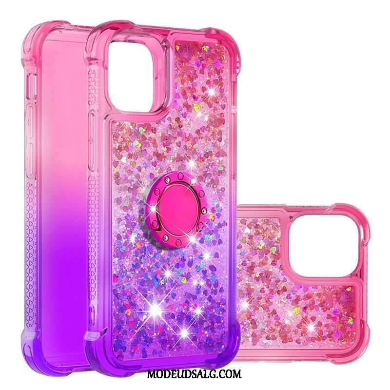 Cover iPhone 13 Mini Glitter Ring-bracket