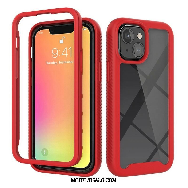 Cover iPhone 13 Mini Hybrid Design Silikone Kanter