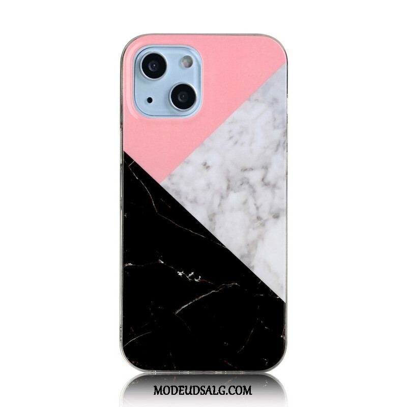 Cover iPhone 13 Mini Marmor Geometrier