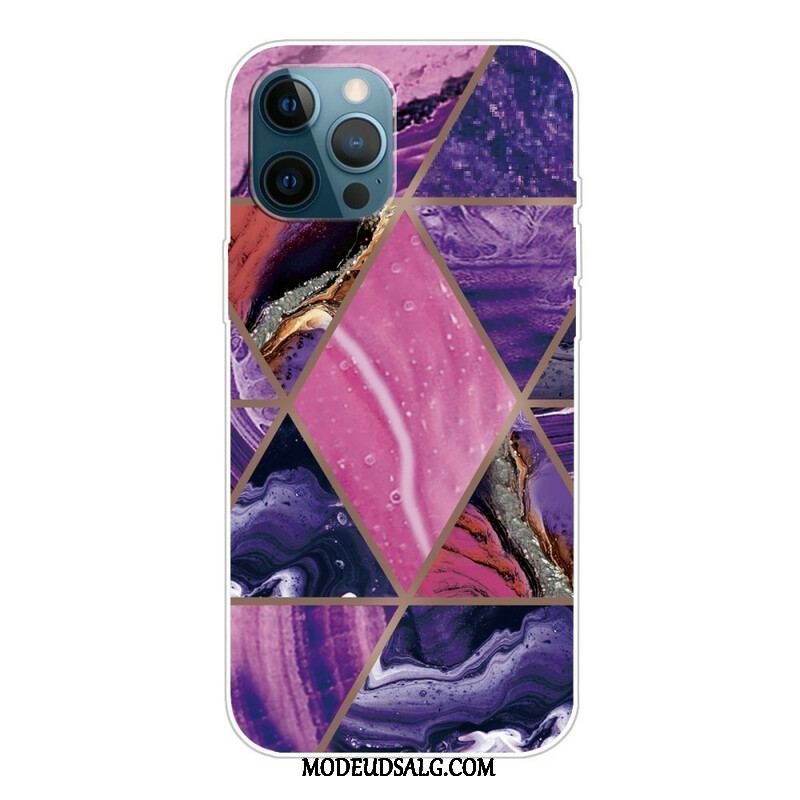 Cover iPhone 13 Pro Decline Geometrisk Marmor