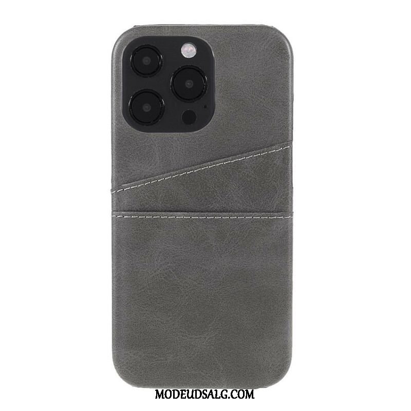 Cover iPhone 13 Pro Dobbelt Kortholder