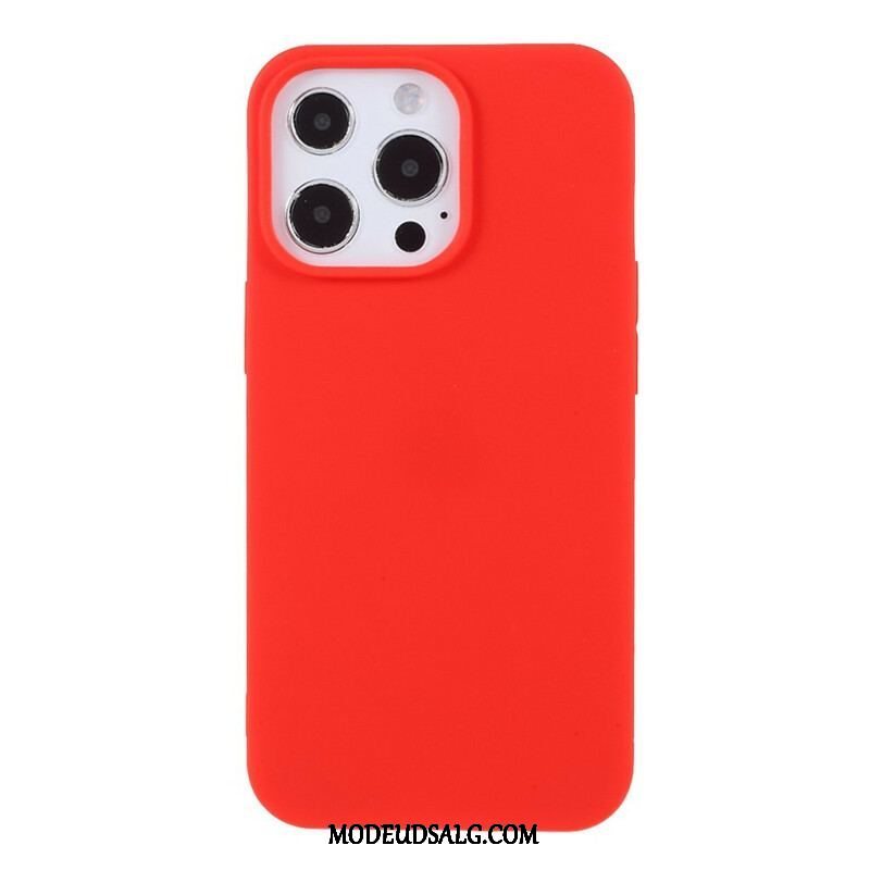 Cover iPhone 13 Pro Fleksibel Silikone Mat