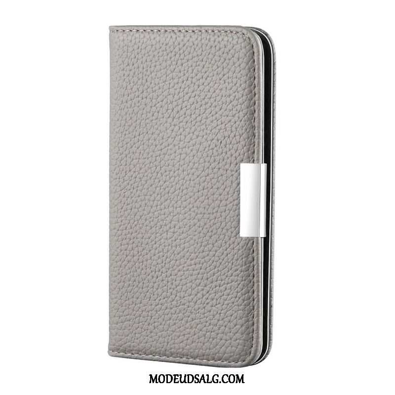 Cover iPhone 13 Pro Flip Cover Imiteret Læder Litchi Ultra Chic