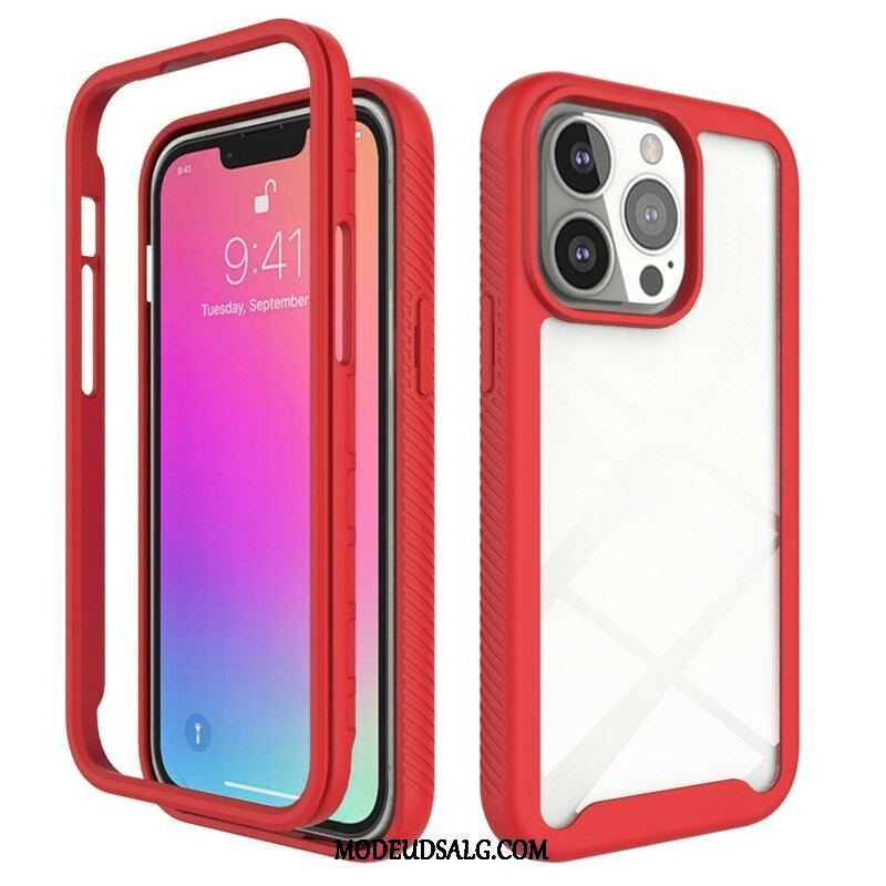 Cover iPhone 13 Pro Hybrid Design Silikone Kanter