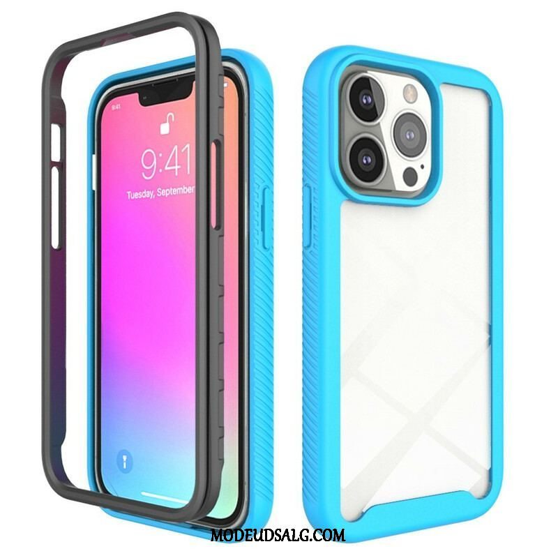 Cover iPhone 13 Pro Hybrid Design Silikone Kanter