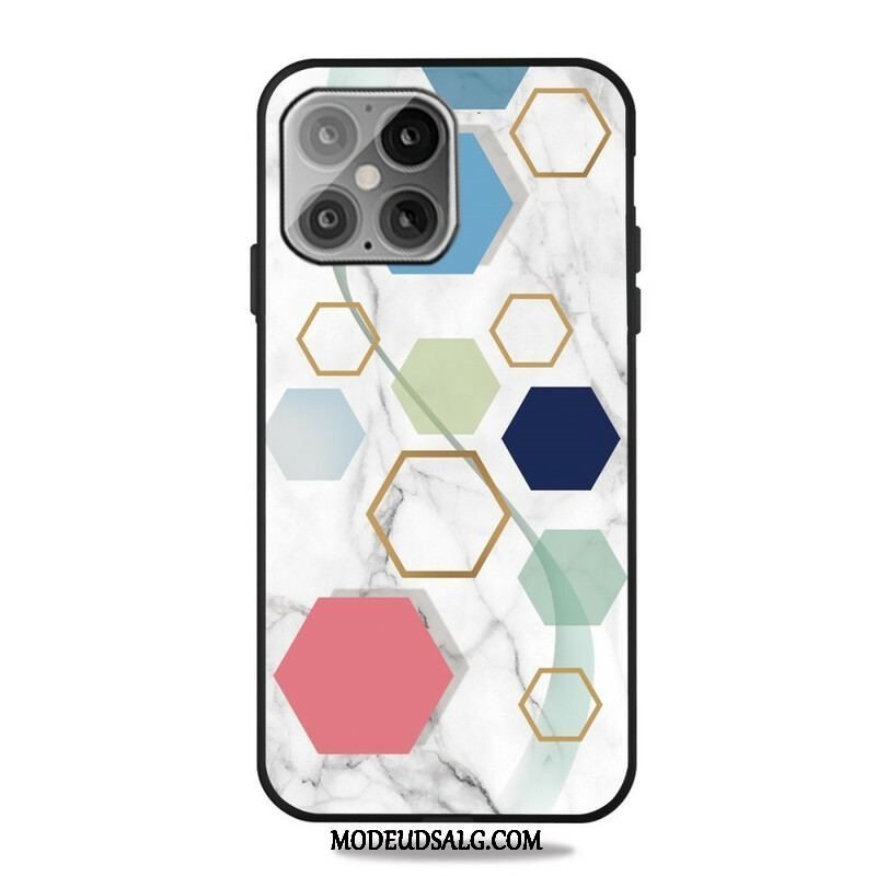 Cover iPhone 13 Pro Marmor Geometri