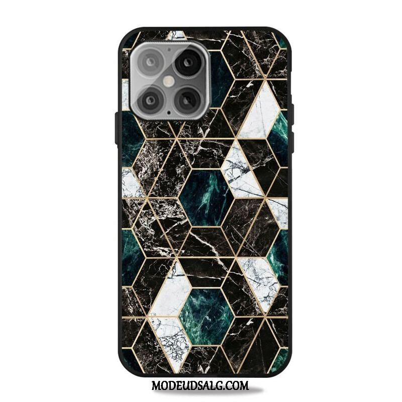 Cover iPhone 13 Pro Marmor Geometri