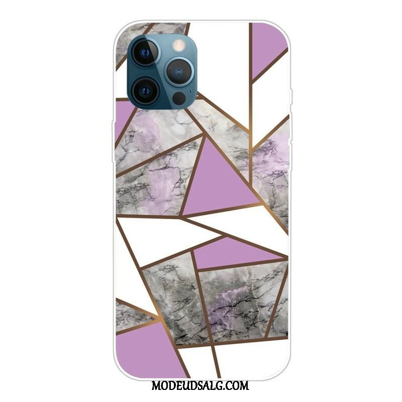 Cover iPhone 13 Pro Marmor Geometri