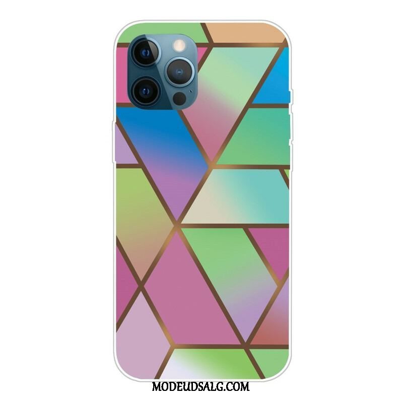 Cover iPhone 13 Pro Marmor Geometri