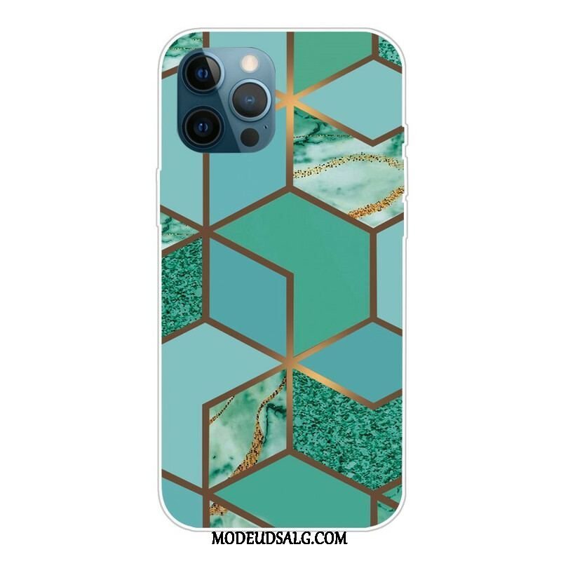 Cover iPhone 13 Pro Marmor Geometri