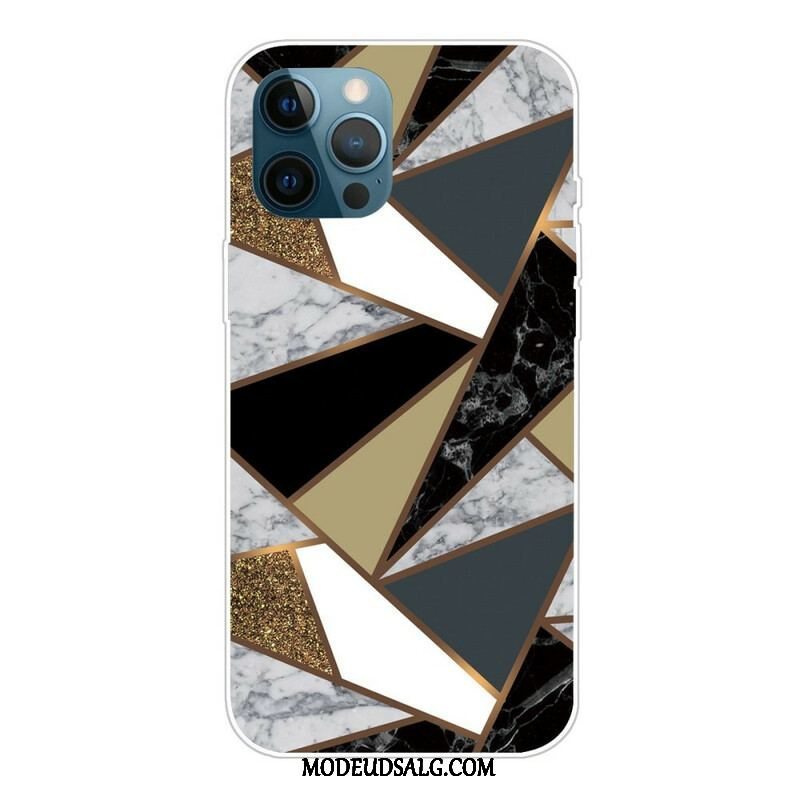 Cover iPhone 13 Pro Marmor Geometri