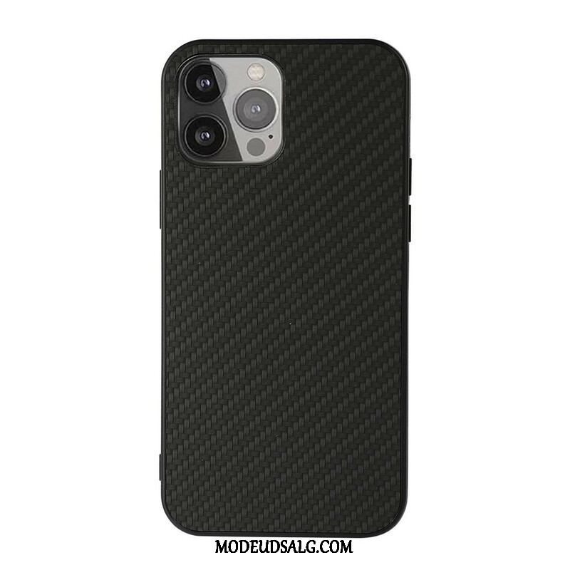 Cover iPhone 13 Pro Max Carbon Fiber Tekstur I Lædereffekt