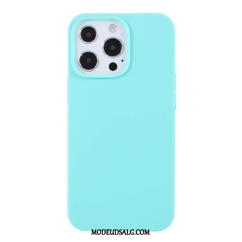 Cover iPhone 13 Pro Max Fleksibel Silikone Mat