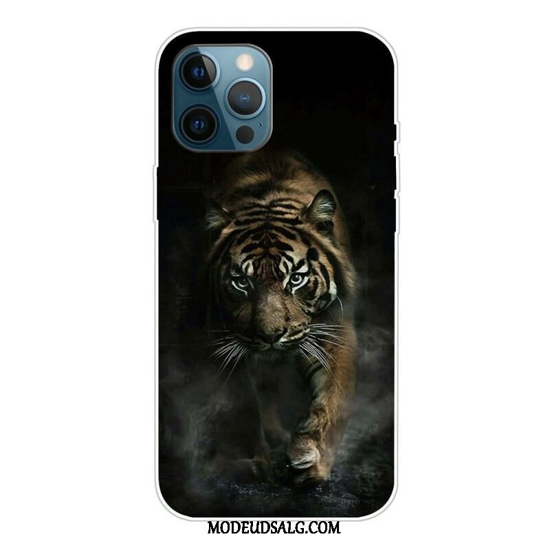 Cover iPhone 13 Pro Max Fleksibel Tiger