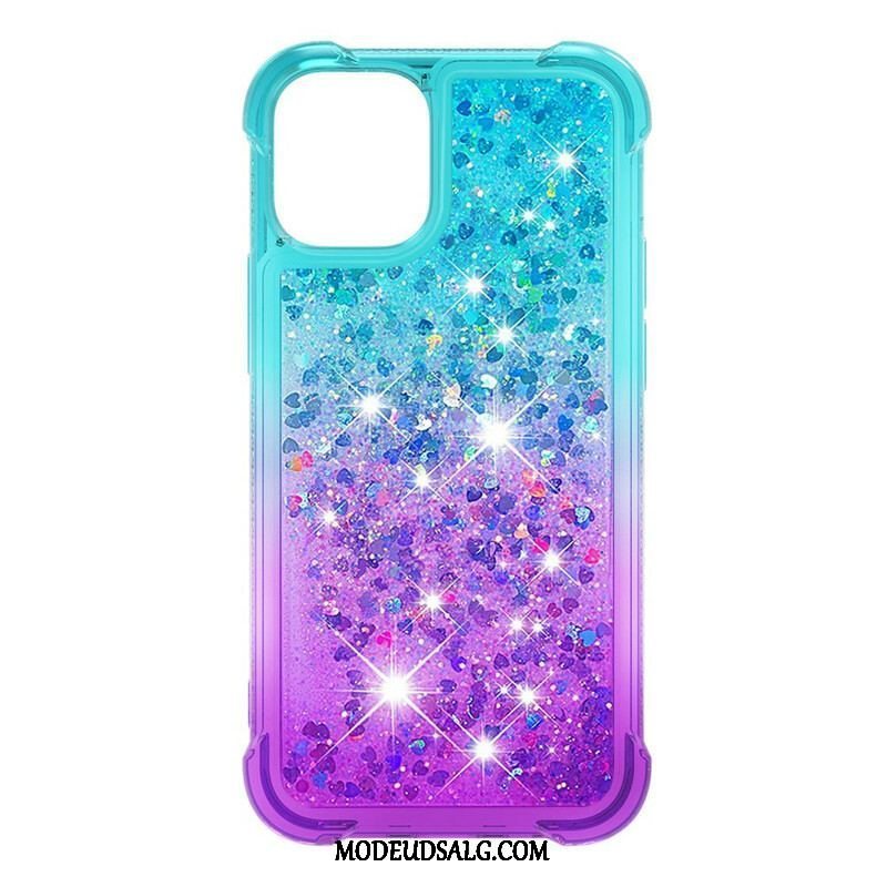 Cover iPhone 13 Pro Pailletter Farver