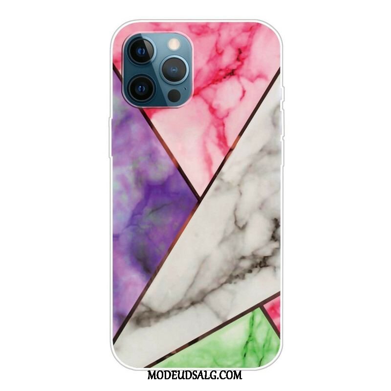 Cover iPhone 13 Pro Variabel Geometrisk Marmor