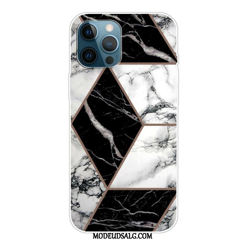 Cover iPhone 13 Pro Variabel Geometrisk Marmor