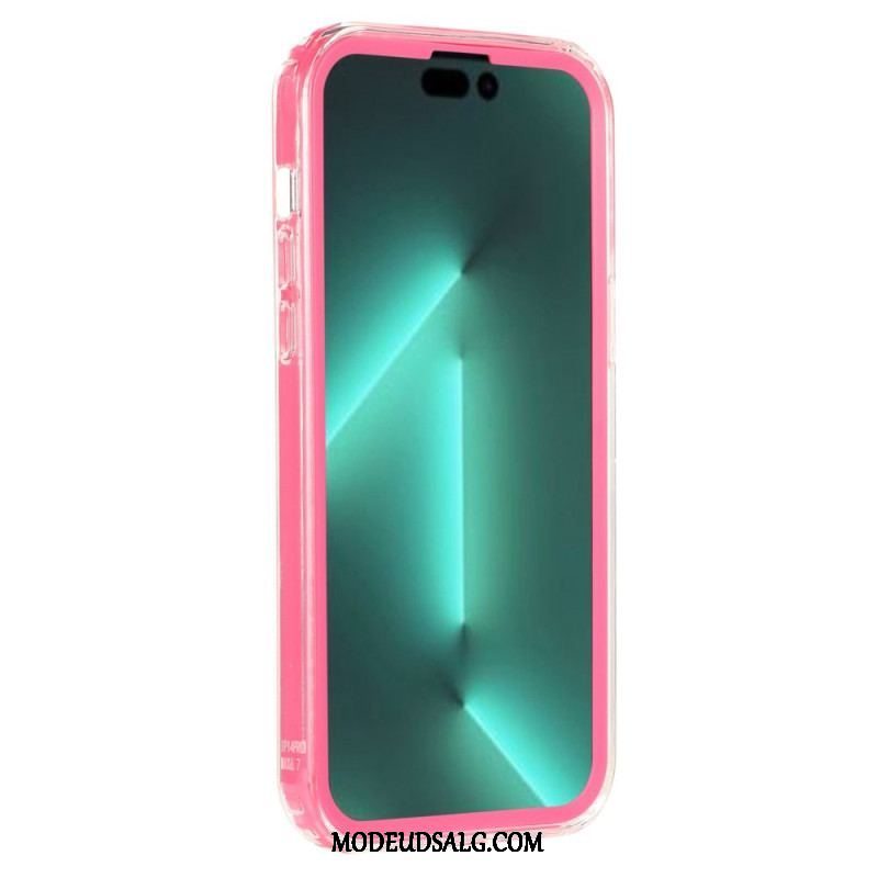 Cover iPhone 14 Gennemsigtig Kortholder