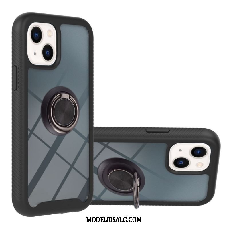 Cover iPhone 14 Gennemsigtig Med Ring-support