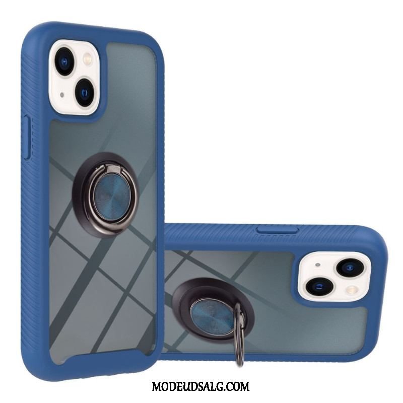 Cover iPhone 14 Gennemsigtig Med Ring-support