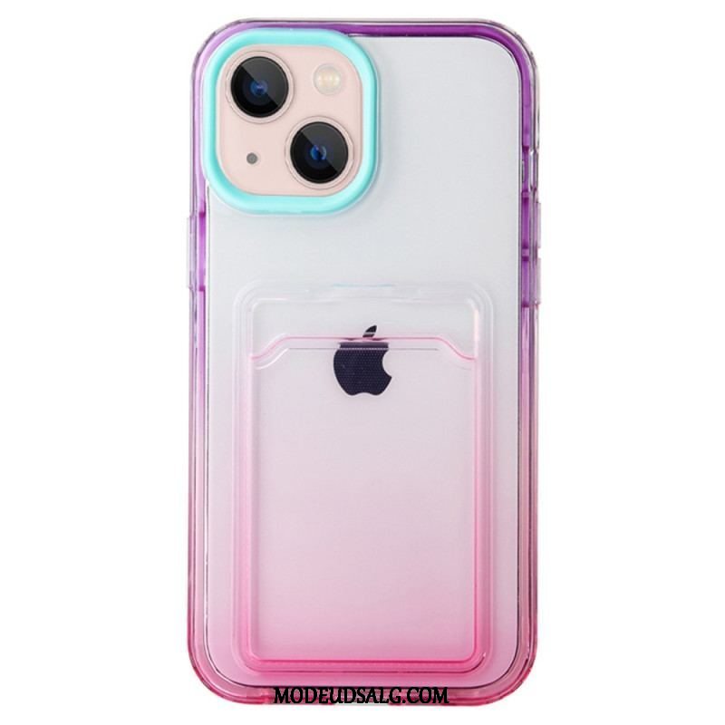 Cover iPhone 14 Gradient Kortholder