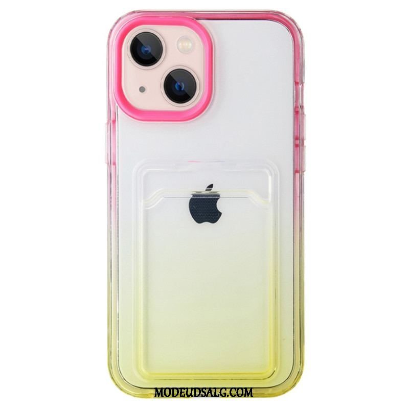 Cover iPhone 14 Gradient Kortholder