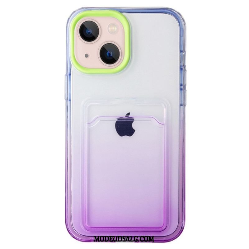 Cover iPhone 14 Gradient Kortholder