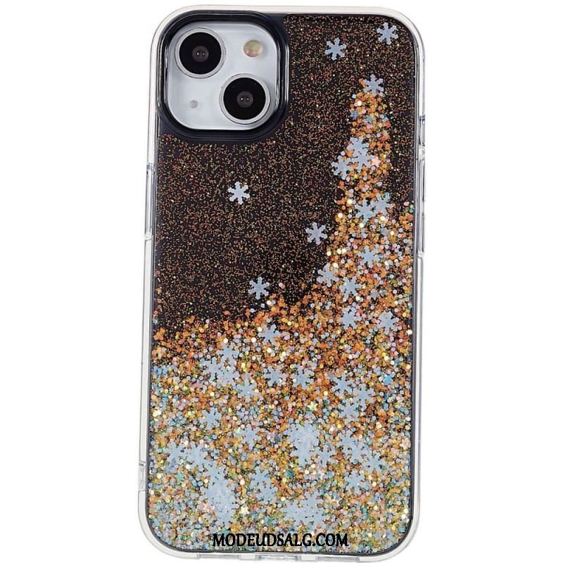 Cover iPhone 14 Pailletter Flakes